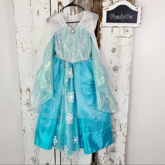 Disney Other - Disney store EXCLUSIVE Frozen deluxe Elsa costume